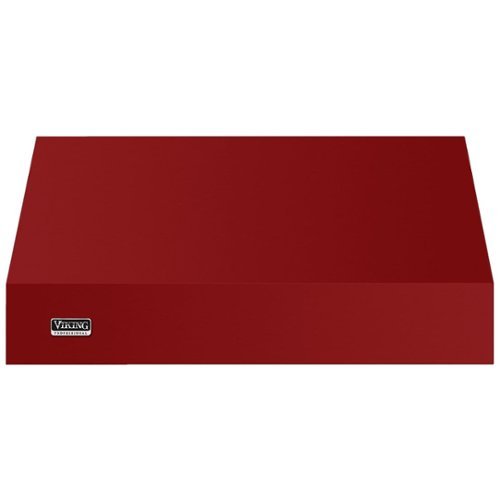 Viking - 36 inches - Wall Range Hood - Apple red-Front_Standard 