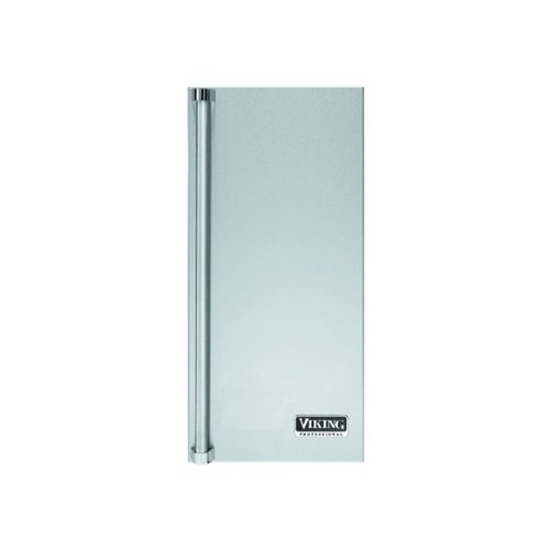Professional Series Left Hinge Door Panel for Viking Ice Makers - Stainless steel