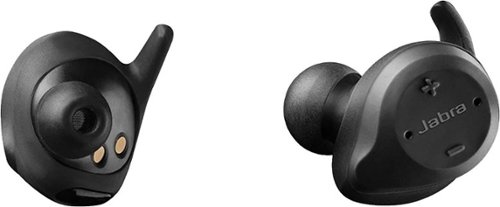  Jabra - Elite Sport True Wireless Earbud Headphones - Black