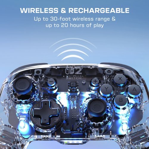 Turtle Beach Afterglow Wireless RGB Gaming Controller for Nintendo Switch 2, Nintendo Switch, Switch Lite, & OLED Model - Clear HOW TO BUY