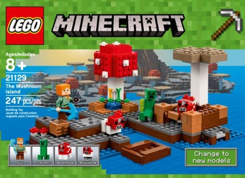  LEGO - Minecraft The Mushroom Island 21129