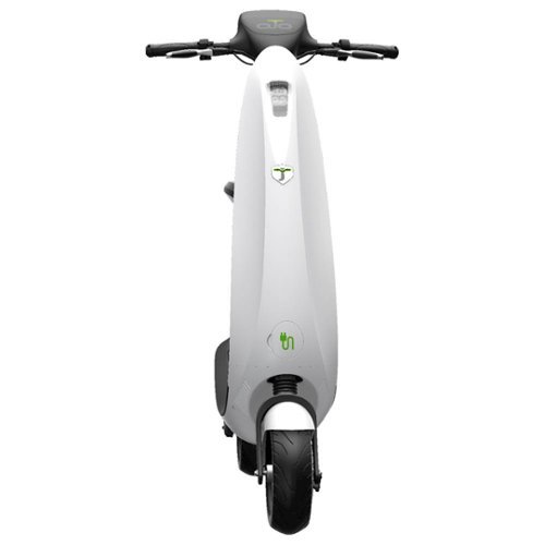 OjO - Commuter Scooter - Gloss White-Front_Standard 