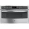 GE Profile - 1.7 Cu. Ft. Convection Built-In Microwave with Turntable - Stainless Steel-Front_Standard