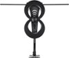 Antennas Direct - ClearStream 2MAX Indoor/Outdoor HDTV Antenna - Black-Front_Standard