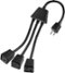 Insignia™ - 3 Plug Outlet Saver - Black-Front_Standard