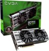 EVGA - NVIDIA GeForce GTX 1080 8GB GDDR5X PCI Express 3.0 Graphics Card - Black/silver-Front_Standard