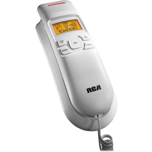 RCA - RCA-1122-1WTGA Corded Phone with Caller ID/Call Waiting - White-Angle_Standard 