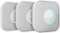 Google - Nest Protect 2nd Generation (Battery) Smart Smoke/Carbon Monoxide Alarm (3-Pack) - White-Front_Standard 
