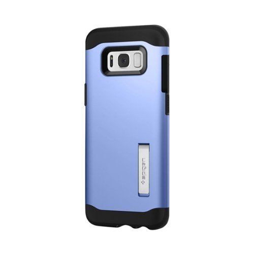 Spigen - Slim Armor Case for Samsung Galaxy S8+ - Blue-Front_Standard 