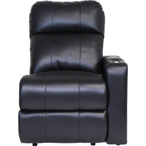 Octane Seating - Turbo XL700 One-Arm Manual Recline Home Theater Seating - Black