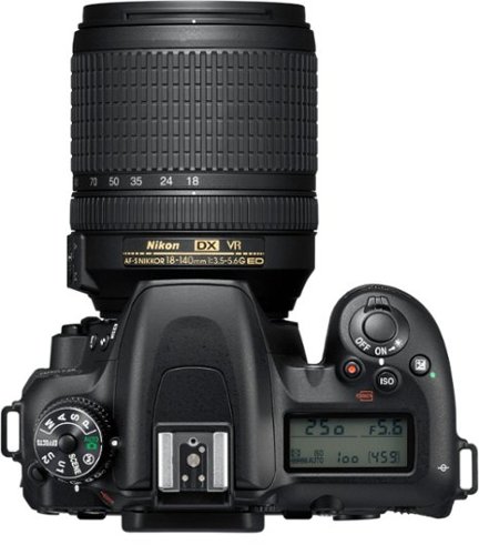 Nikon D7500 DSLR 4K Video Camera with AF-S DX NIKKOR 18-140mm f/3.5-5.6G ED VR lens - Black WORLDWIDE DELIVERY