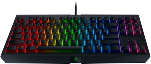 Razer BlackWidow Chroma V2 Tournament Edition Wired Gaming Mechanical Switch Keyboard with RGB Back Lighting - Black GLOBAL SHIPPING