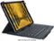 Logitech - Universal Keyboard Folio for 9–10-inch Apple, Android, Windows Tablet - Black-Front_Standard