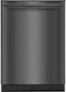 Frigidaire - Gallery 24" Built-In Dishwasher - Black Stainless Steel-Front_Standard