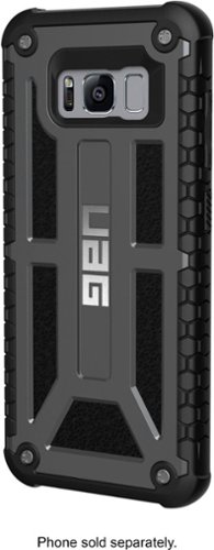 Urban Armor Gear - Monarch Series Soft Shell Case for Samsung Galaxy S8 - Graphite-Front_Standard 