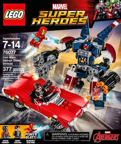  LEGO - Marvel Super Heroes: Avengers Iron Man Detroit Steel Strikes 76077