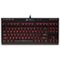 CORSAIR - K63 TKL Wired Mechanical Cherry MX Red Linear Switch Gaming Keyboard with 100% Anti-Ghosting & Full Key Rollover-Front_Standard