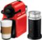 Nespresso - Inissia Espresso Maker/Coffeemaker/Milk Frother - Red-Front_Standard