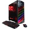 CyberPowerPC - Gamer Xtreme Desktop - Intel Core i5-7400 - 8GB Memory - AMD Radeon RX 580 - 1TB Hard Drive - Black-Front_Standard