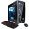 CyberPowerPC - Gamer Master Desktop - AMD Ryzen 5 - 8GB Memory - AMD Radeon R7 240 - 1TB Hard Drive - Gray/Black-Front_Standard