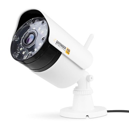 Defender - Indoor/Outdoor 1080p Wireless Bullet Security Camera-Front_Standard 