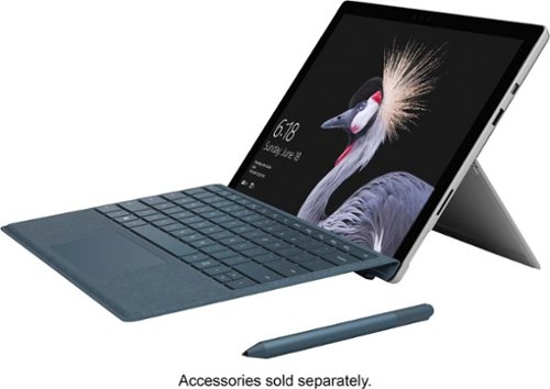  Microsoft - Surface Pro – 12.3” Touch-Screen – Intel Core m3 – 4GB Memory – 128GB Solid State Drive (Fifth Generation)