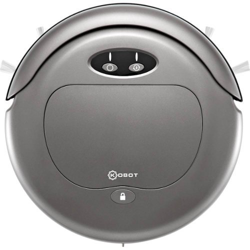 KOBOT - RV351 Self-Charging Robot Vacuum - Gunmetal-Front_Standard 
