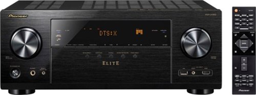  Pioneer - Elite 7.2-Ch. Hi-Res 4K Ultra HD HDR Compatible A/V Home Theater Receiver - Black