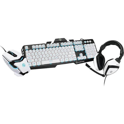 IOGEAR - Kaliber Gaming Imperial Edition Gamer Pack - White-Front_Standard 