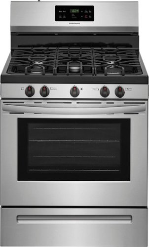 Frigidaire - Self-Cleaning Freestanding Gas Range - Stainless steel