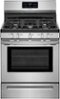 Frigidaire - Self-Cleaning Freestanding Gas Range - Stainless Steel-Front_Standard