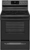 Frigidaire - 5.3 Cu. Ft. Freestanding Electric Range with Self-Cleaning - Black-Front_Standard