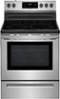 Frigidaire - 5.3 cu. ft. Self-Cleaning Freestanding Electric Range - Stainless Steel-Front_Standard