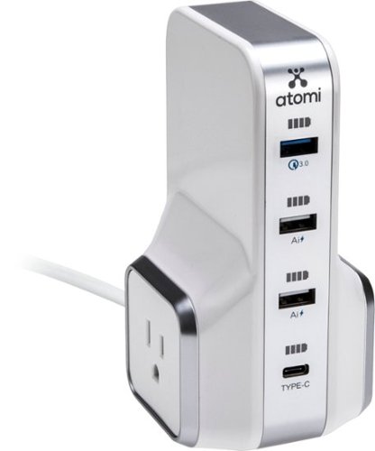  atomi - Power Adapter - White
