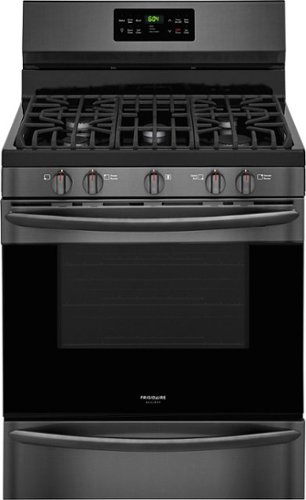  Frigidaire - Gallery 5.4 Cu. Ft. Self-Cleaning Freestanding Gas Convection Range