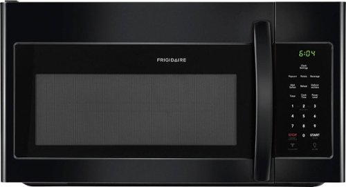 Frigidaire - 1.6 Cu. Ft. Over-the-Range Microwave - Black-Front_Standard 