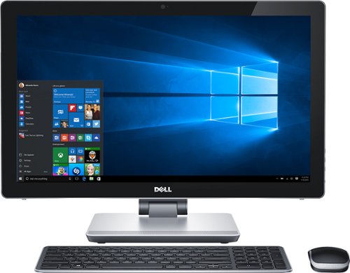  Dell - Inspiron 23&quot; Touch-Screen All-In-One Computer - 8GB Memory - 1TB Hard Drive - Black/Silver