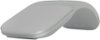 Microsoft - Surface Arc Bluetooth BlueTrack Ambidextrous Mouse - Wireless - Light Gray-Front_Standard