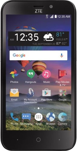  Total Wireless - ZTE Z837VL 4G LTE with 8GB Memory Prepaid Cell Phone (Unlocked)