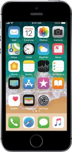  Apple iPhone SE 4G LTE with 32GB Memory Prepaid Cell Phone (Verizon)