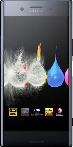  Sony - XPERIA XZ Premium 4G LTE with 64GB Memory Cell Phone (Unlocked) - Deepsea Black