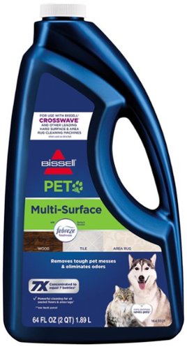 BISSELL - PET Multi-Surface with Febreze Formula (64 oz.) - Blue-Front_Standard 