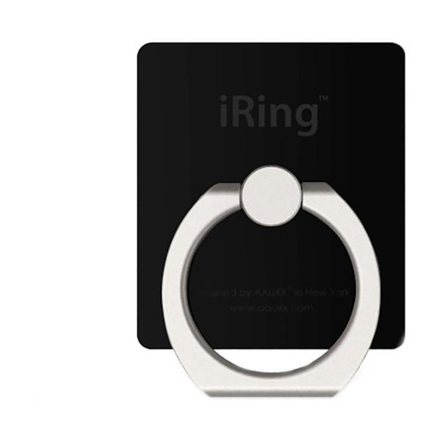  iRing - Finger Grip/Kickstand for Mobile Phones - Black