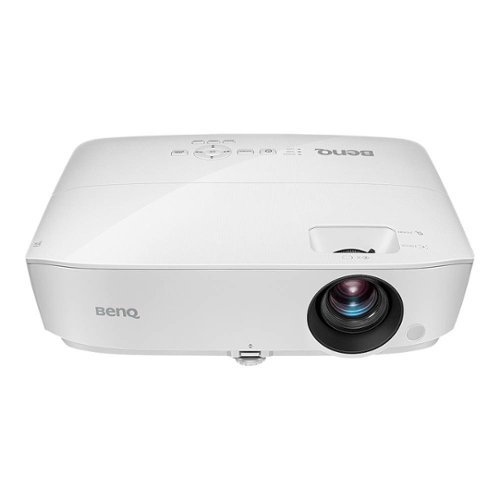 BenQ - 1080p DLP Projector - White-Front_Standard 
