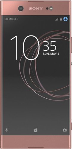 Sony - Xperia XA1 Ultra 4G LTE with 32GB Memory Cell Phone (Unlocked) - Pink-Front_Standard 