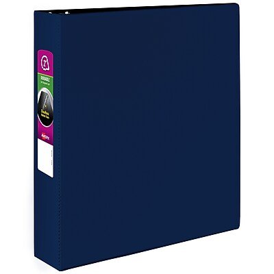 Avery - 2" 3-Ring Non-View Binders, Slant Ring - Blue - image 2