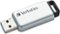 Verbatim - Store 'n' Go Secure Pro 64GB USB 3.0 Flash Drive - Silver-Front_Standard
