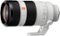 Sony - FE 100-400mm f/4.5-5.6 GM OSS Super Telephoto Zoom Lens for E-mount Cameras - White-Front_Standard
