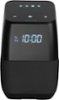 Insignia™ - Voice™ Smart Bluetooth Speaker and Alarm Clock with Google Assistant - Black-Front_Standard 