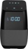 Insignia™ - Voice™ Smart Bluetooth Speaker and Alarm Clock with Google Assistant - Gray-Front_Standard 
